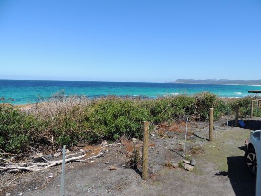 View from Campground on Friendly Beach